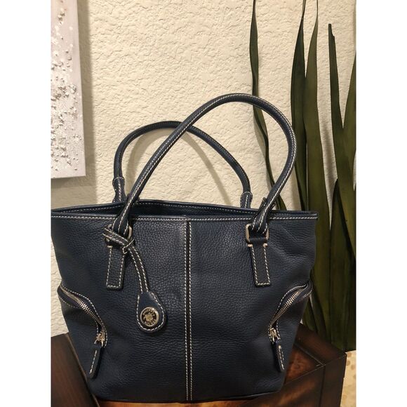 Dooney & Bourke Leather Pebble Hobo Bag - Picture 1 of 13